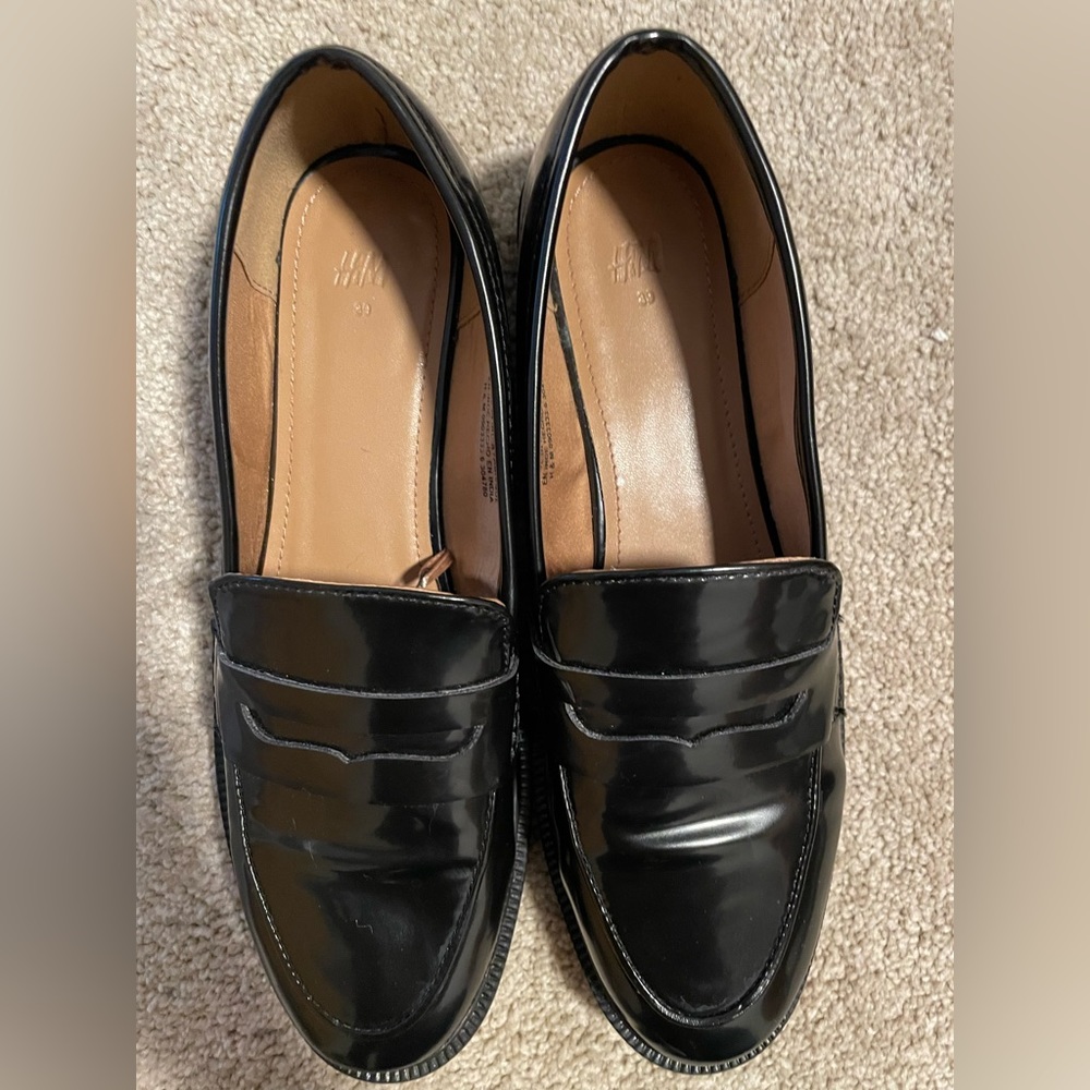 H&M Black Loafers